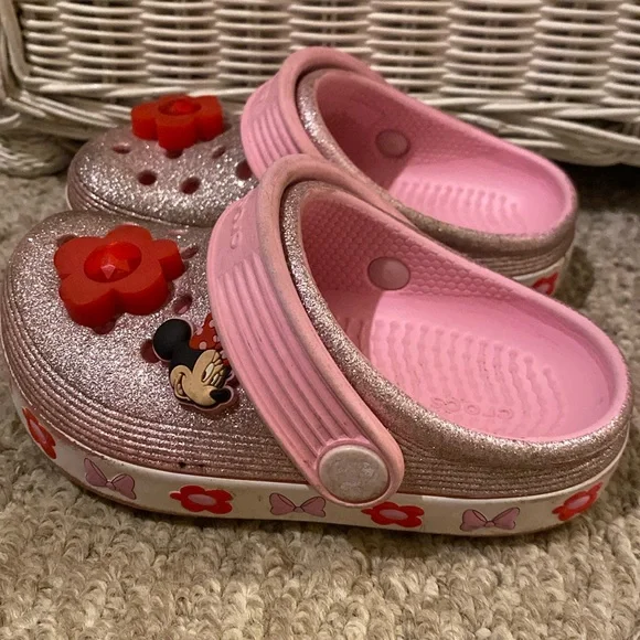 CROCS Shoes Disney Crocs For Kids Minnie Mouse Light Up Clogs